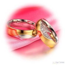 Nemesacél férfi karika gyűrű  Zadar 