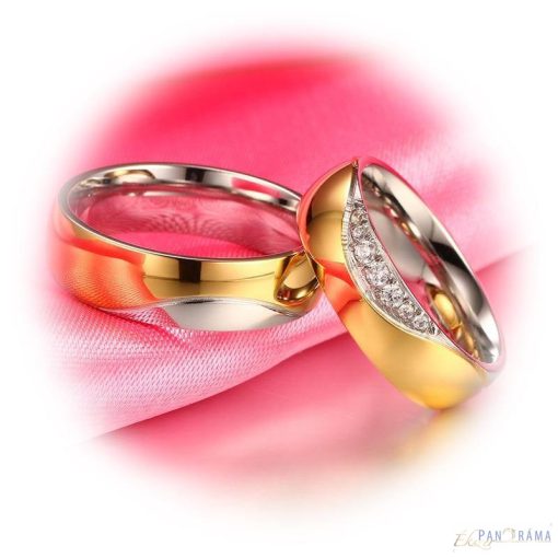 Nemesacél férfi karika gyűrű  Zadar 