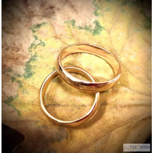 18K Gold filled karikagyűrű  Classic