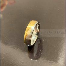 Nemesacél  karikagyűrű kő nélküli - Maya multicolor