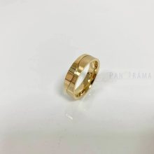 Nemesacél karikagyűrű, kő nélküli - Helia Gold