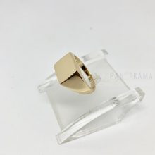 Aranyozott acél pecsétgyűrű  -Berlin 2