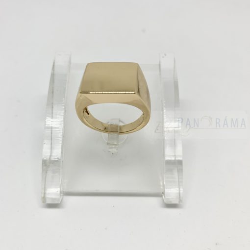 Aranyozott acél pecsétgyűrű  -Berlin 2