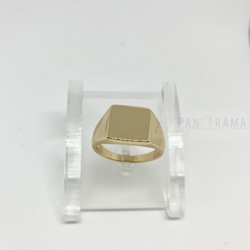 Aranyozott acél pecsétgyűrű  -Berlin 2