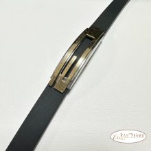 Férfi nemesacél kaucsuk karkötő - Dominik