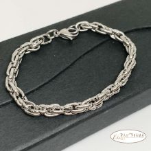 Nemesacél Férfi Karkötő - Rudolf