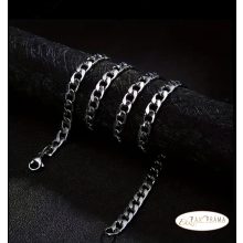 Nemesacél Nyaklánc - Classic white 50/7