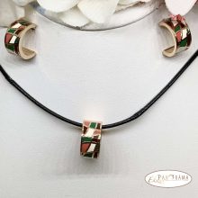 Nemesacél Nyaklánc és Fülbevaló Szett - Evelyn