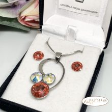 Swanis eredeti kristályos nemesacél szett - Crysteel Violin 