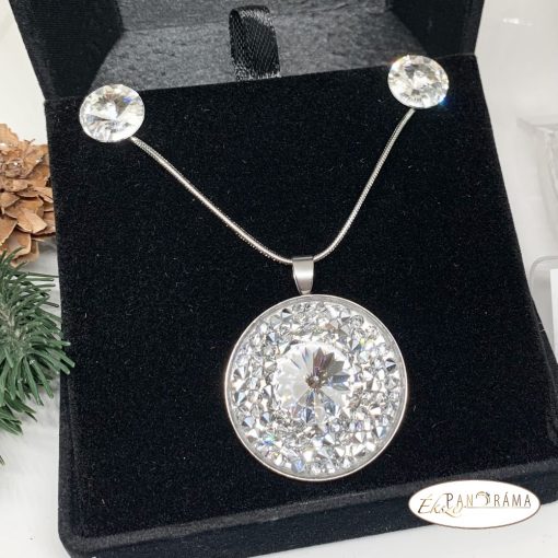 Swanis®  kristályos szett - Rocks Silver