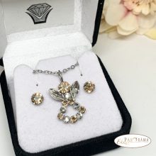 Swanis® eredeti kristály szett - Crysteel Angel shampagne