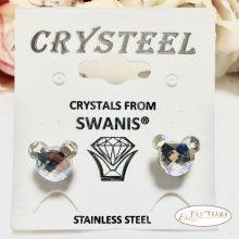 Swanis® eredeti kristályos fülbevaló Mickey AB 