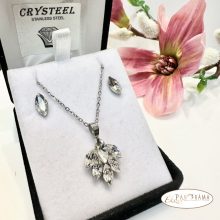 Swanis® eredeti kristályos szett - Crysteel páva crystal