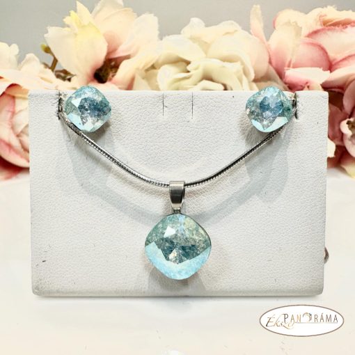 Swanis® eredeti kristály szett - Light turquoise nature  9/12