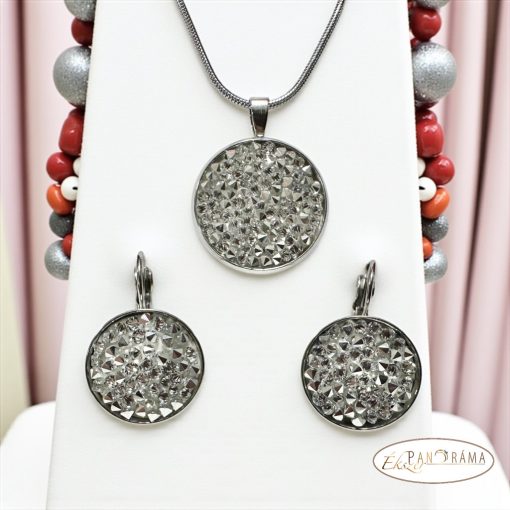 Eredeti Swanis® kristályos szett- Rock silver