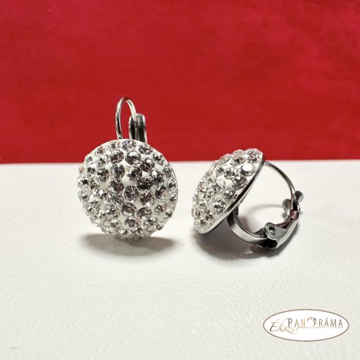 Eredeti Swanis® kristályos, francia kapcsos fülbevaló- crystal