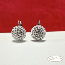 Eredeti Swanis® kristályos, francia kapcsos fülbevaló- crystal