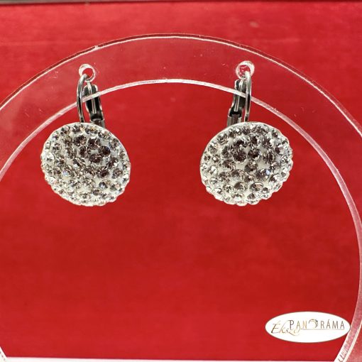 Eredeti Swanis® kristályos, francia kapcsos fülbevaló- crystal