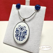 Swanis® kristály szett - Crysteel Folklór Blue