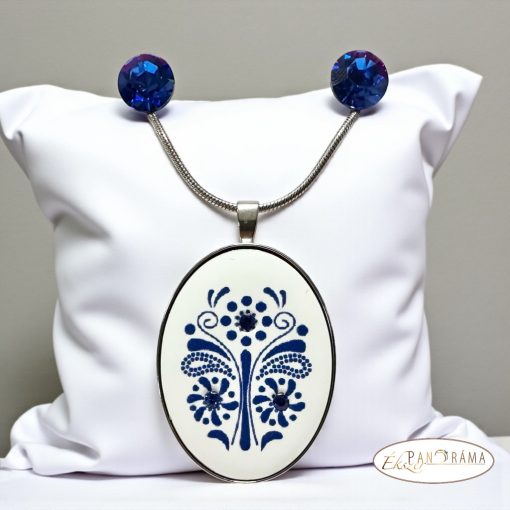 Swanis® kristály szett - Crysteel Folklór Blue