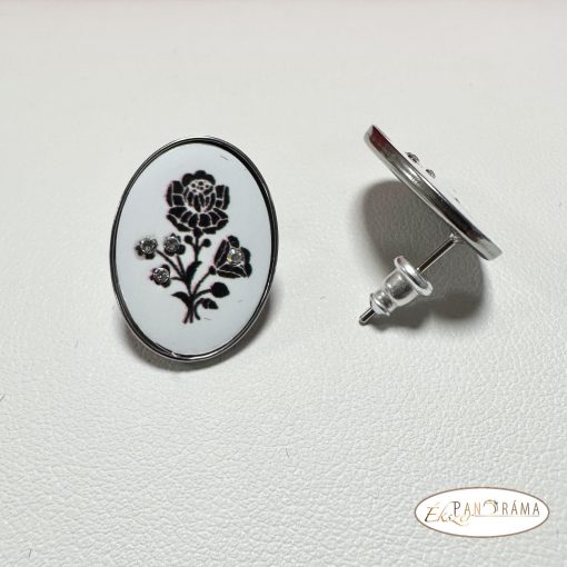 Eredeti Swanis® kristályos szett- Kalocsai szett fekete