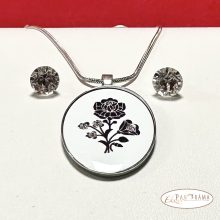 Swanis® kristály szett - Crysteel Kalocsai egyszínű