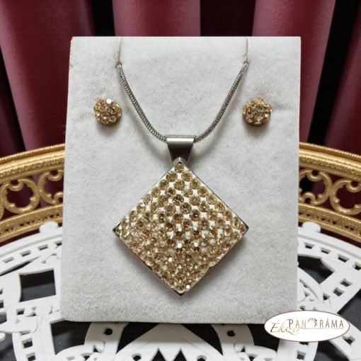 Eredeti Swanis® kristályos szett- Rock silver