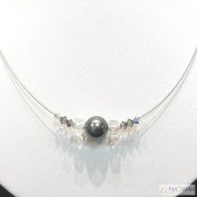 Berns® kristállyal készült nyaklánc- Minea Gray