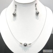 Berns® kristállyal készült nyaklánc- Minea Gray