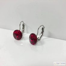 Crysteel swanis®  kristállyal készült francia kapcsos fülbevaló - Siam