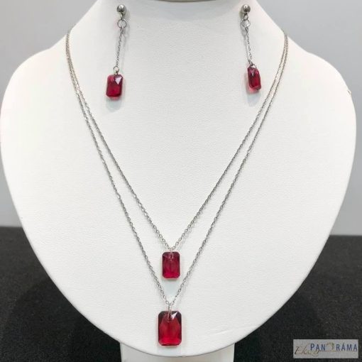 Berns® kristályos,lógós fülbevaló - Loretta