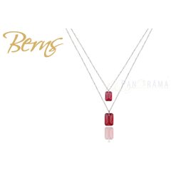 Berns® kristályos medálos nyaklánc - Loretta 