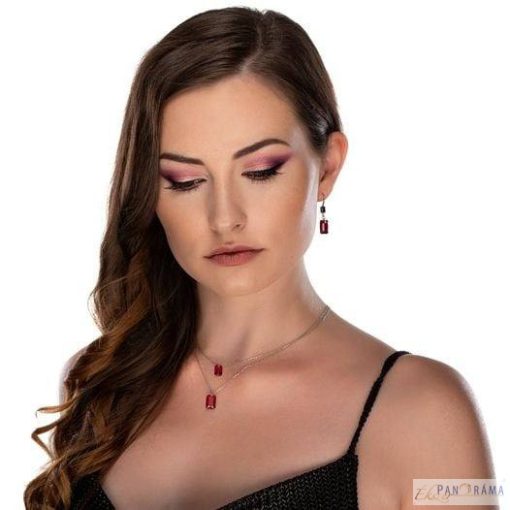 Berns® kristályos medálos nyaklánc - Loretta 