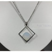 Swanis® kristályos Crysteel  nyaklánc  és fülbevaló szettben - Opal 