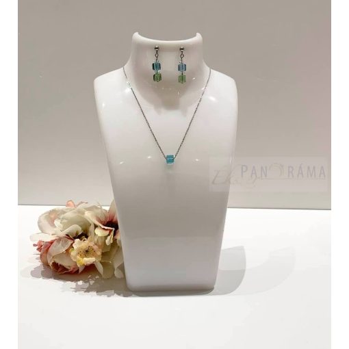 Berns® kocka alakú kristályos  nyaklánc  - Liliana