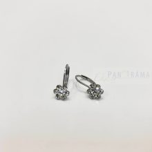 SWANIS® kristállyal készült francia kapcsos fülbevaló- Flower 9 Crystal