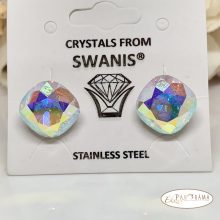 Swanis® párna kristállyal készült fülbevaló- AB12