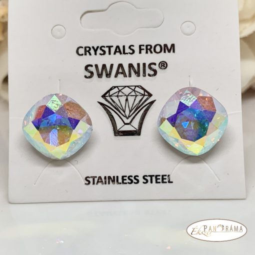 Swanis® párna kristállyal készült fülbevaló- AB12