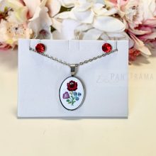 Swanis® kristályos kalocsai szett - Folklór S