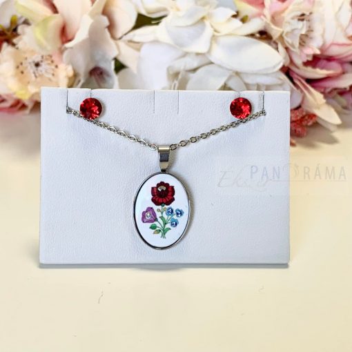 Swanis® kristályos kalocsai szett - Folklór S