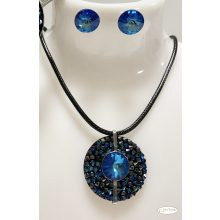 Swanis®  kristályos szett - Rocks Light Blue DeLite