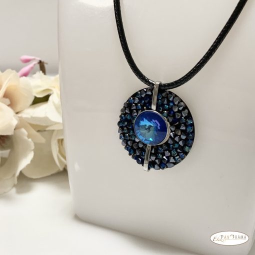 Swanis®  kristályos szett - Rocks Light Blue DeLite