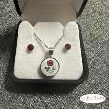 Swanis® kristályos szett- Kalocsai  S