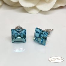 Swanis®  kristállyal készült fülbevaló- Crystal türkiz