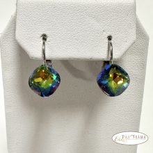 Antiallergén, Swanis® párna kristályos, francia kapcsos fülbevaló - Scarabeus 12