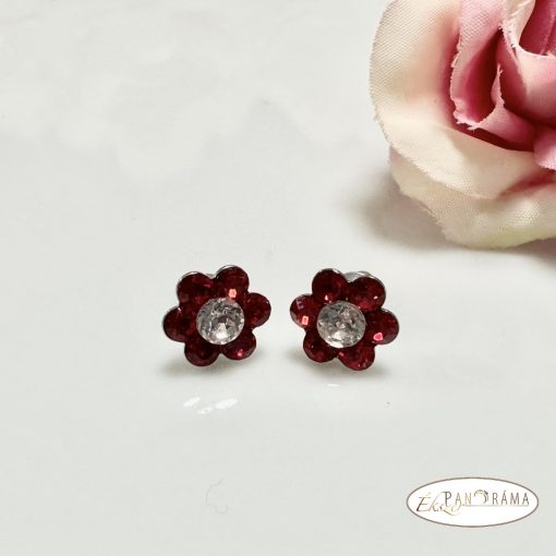 Swanis® elements Small Flower - Crystal siam-crystal