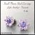 Swanis® elements Small Flower - Crystal siam-crystal
