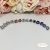 Swanis® elements Small Flower crystal blue