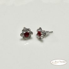 Swanis® elements Small Flower crystal-siam