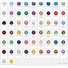 Swanis® kristályos fülbevaló  12 mm